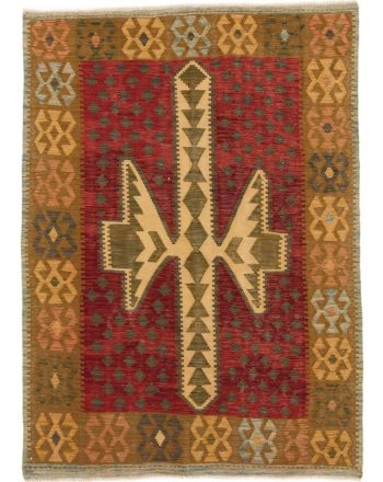 Vloerkleed Plat Geweven Kilim Afghan