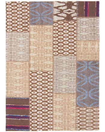 Vloerkleed Plat Geweven Kilim Patchwork