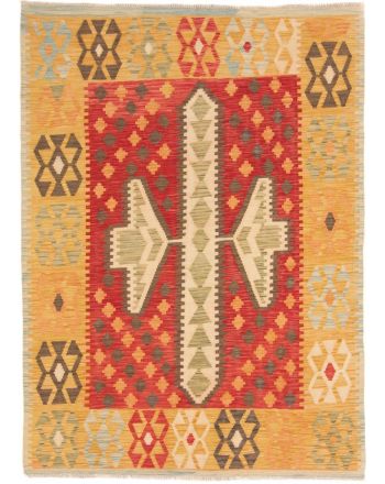 Vloerkleed Plat Geweven Kilim Afghan