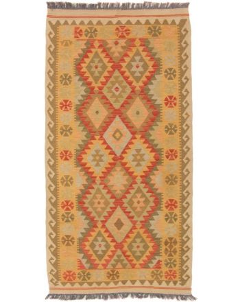 Vloerkleed Plat Geweven Kilim Afghan