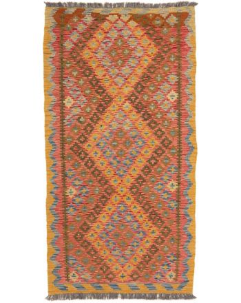 Vloerkleed Plat Geweven Kilim Afghan