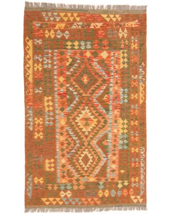 Vloerkleed Plat Geweven Kilim Afghan