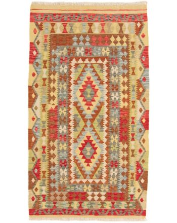 Vloerkleed Plat Geweven Kilim Afghan