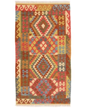 Vloerkleed Plat Geweven Kilim Afghan