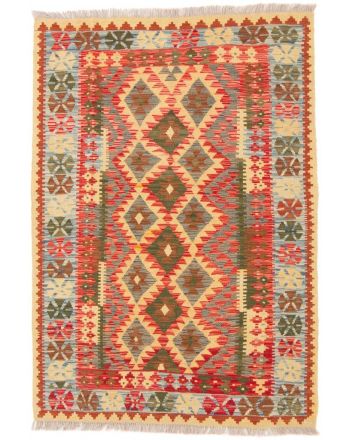 Vloerkleed Plat Geweven Kilim Afghan
