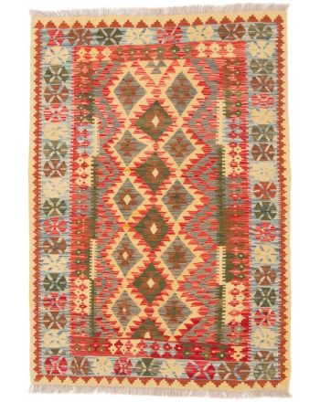 Vloerkleed Plat Geweven Kilim Afghan