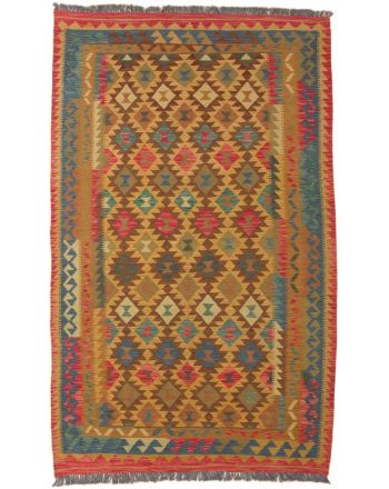 Vloerkleed Plat Geweven Kilim Afghan