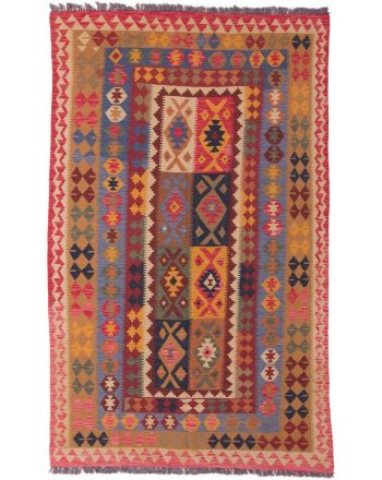 Vloerkleed Plat Geweven Kilim Afghan