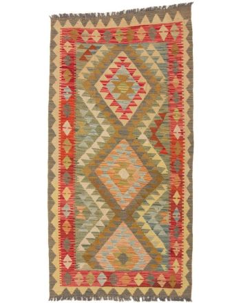 Vloerkleed Plat Geweven Kilim Afghan