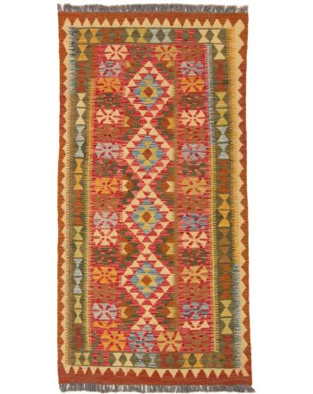 Vloerkleed Plat Geweven Kilim Afghan