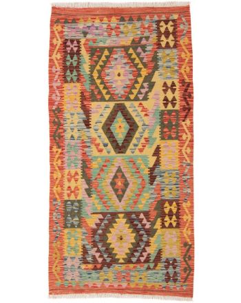 Vloerkleed Plat Geweven Kilim Afghan