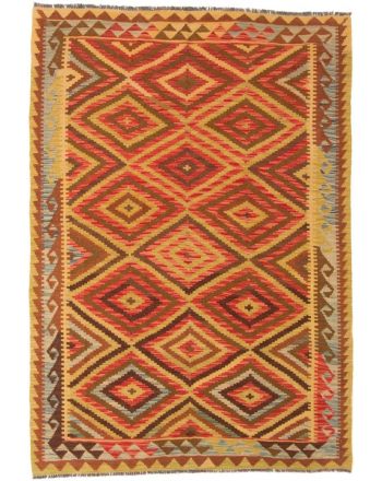 Vloerkleed Plat Geweven Kilim Afghan