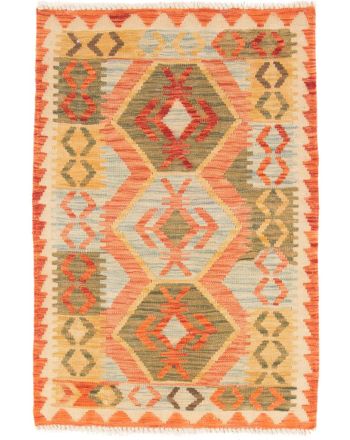 Vloerkleed Plat Geweven Kilim Afghan