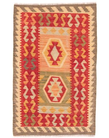 Vloerkleed Plat Geweven Kilim Afghan