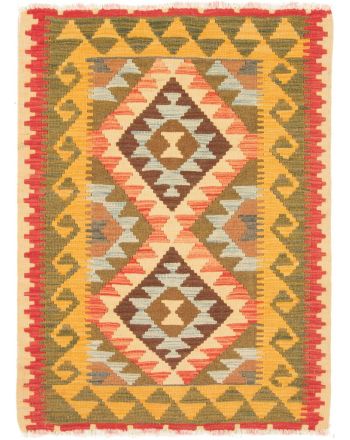 Vloerkleed Plat Geweven Kilim Afghan