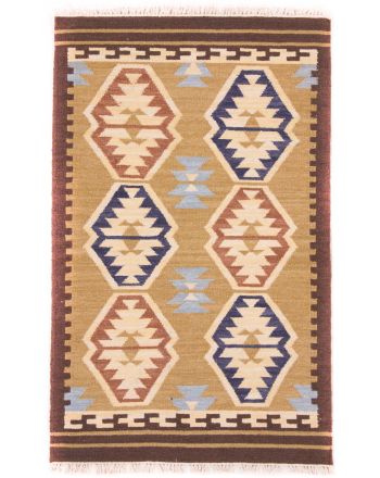 Vloerkleed Plat Geweven Kilim Afghan