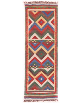 Vloerkleed Plat Geweven Kilim Qashqai