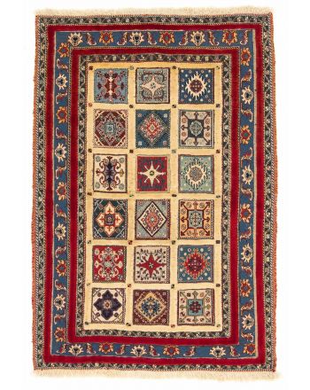 Vloerkleed Plat Geweven Kilim Qashqai