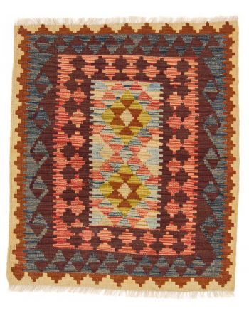 Vloerkleed Plat Geweven Kilim Afghan