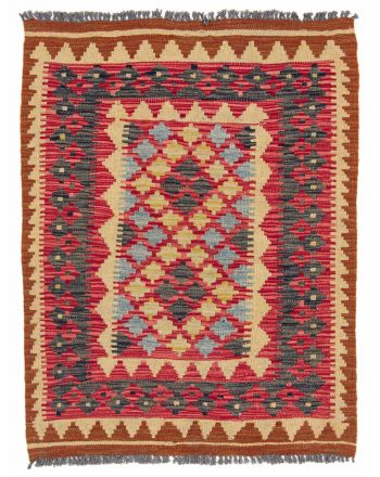 Vloerkleed Plat Geweven Kilim Afghan