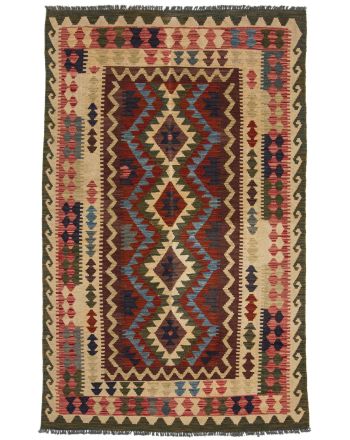 Vloerkleed Plat Geweven Kilim Afghan