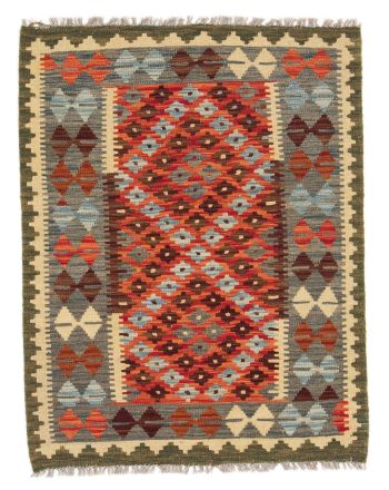 Vloerkleed Plat Geweven Kilim Afghan