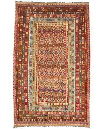 Vloerkleed Plat Geweven Kilim Afghan