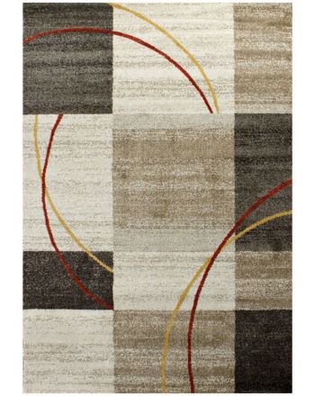 Vloerkleed Patchwork Beige