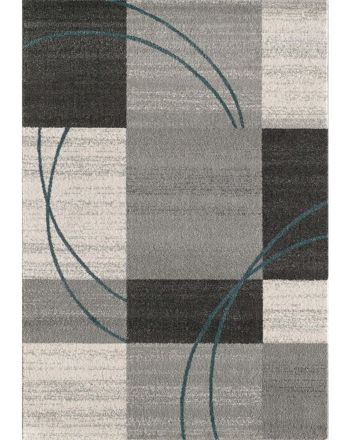 Vloerkleed Patchwork Grijs