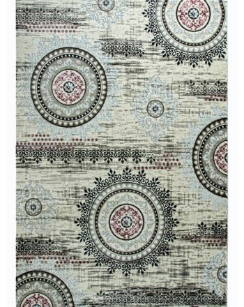 Vloerkleed Mandala Roze