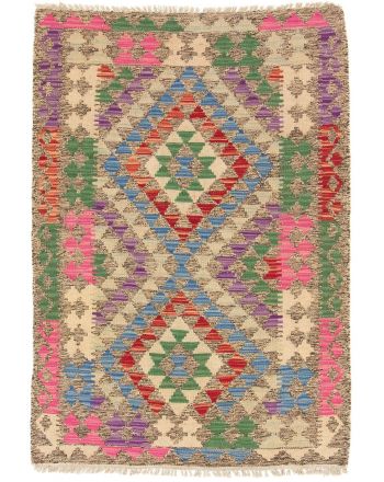 Vloerkleed Plat Geweven Kilim Afghan