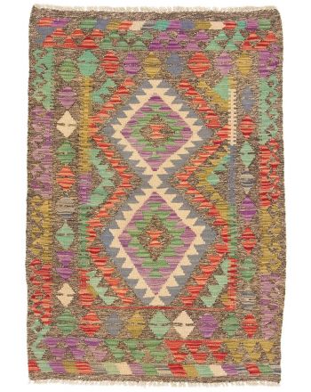 Vloerkleed Plat Geweven Kilim Afghan