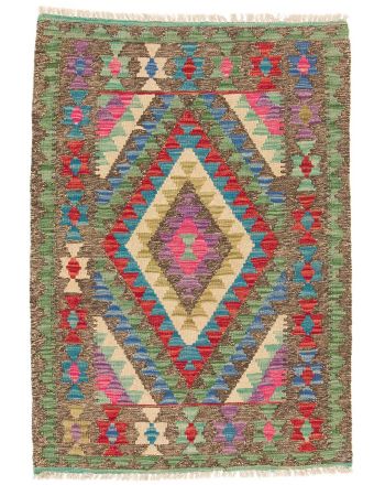 Vloerkleed Plat Geweven Kilim Afghan