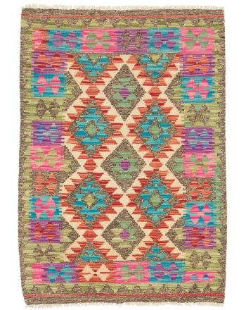 Vloerkleed Plat Geweven Kilim Afghan