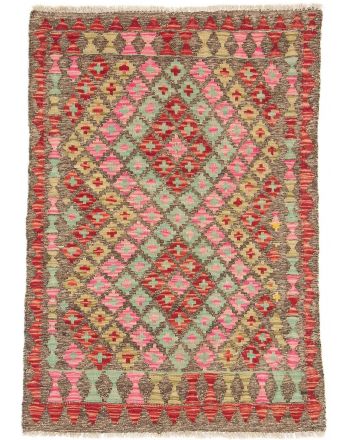 Vloerkleed Plat Geweven Kilim Afghan