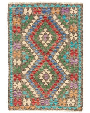 Vloerkleed Plat Geweven Kilim Afghan