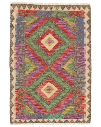 Vloerkleed Plat Geweven Kilim Afghan