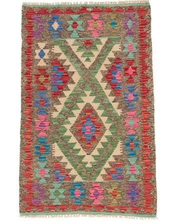 Vloerkleed Plat Geweven Kilim Afghan