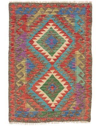 Vloerkleed Plat Geweven Kilim Afghan