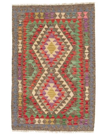 Vloerkleed Plat Geweven Kilim Afghan