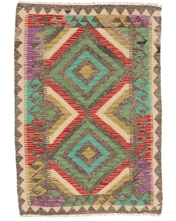 Vloerkleed Plat Geweven Kilim Afghan