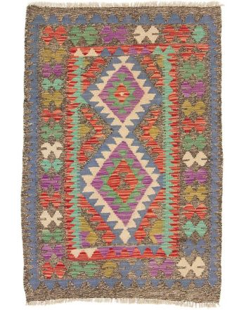 Vloerkleed Plat Geweven Kilim Afghan