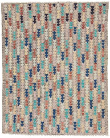 Vloerkleed Plat Geweven Kilim Afghan