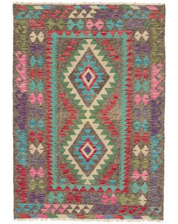 Vloerkleed Plat Geweven Kilim Afghan