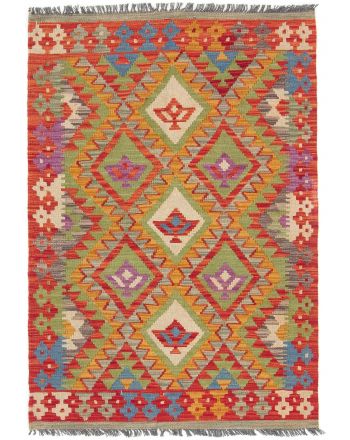 Vloerkleed Plat Geweven Kilim Afghan