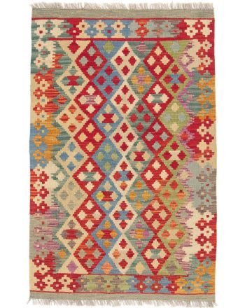 Vloerkleed Plat Geweven Kilim Afghan