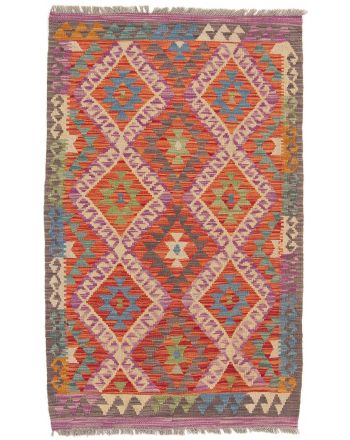 Vloerkleed Plat Geweven Kilim Afghan