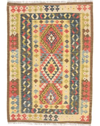 Vloerkleed Plat Geweven Kilim Afghan