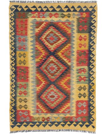 Vloerkleed Plat Geweven Kilim Afghan