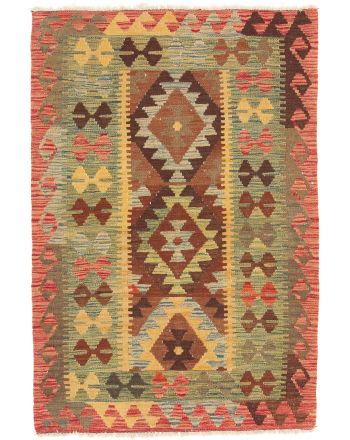 Vloerkleed Plat Geweven Kilim Afghan